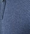 Steppin' Out Half Zip Pullover Lambswool Mid Blue Product / Detail