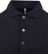 Profuomo Longsleeve Polo Navy Melange Product / Detail