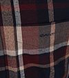 Gant Jaspé Overhemd Ruiten Bordeaux Product / Detail