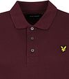 Lyle and Scott Polo i bordeaux Product / Detail