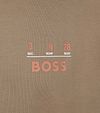 BOSS T-shirt Backprint Lichtbruin Product / Detail