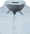 Camicia No Excess con stampa azzurro chiaro Product / Detail