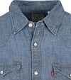 Camicia western Levi's Barstow blu medio Product / Detail