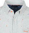 Camisa NZA Emerson mezcla de lino verde Product / Detail