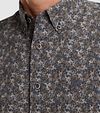 Camisa Vanguard con estampado marrón Model / Detail