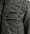 Cast Iron Blouson Bomber Interlock Vert Model / Detail