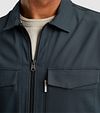 Cast Iron Overshirt Steel Blau Model / Detail