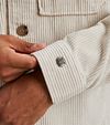Cast Iron OverSkjorte i Corduroy Ecru Model / Detail