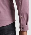 Cast Iron Skjorte Jersey Piquet Mauve Model / Detail