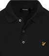 Lyle and Scott czarna koszulka polo z długim rękawem Product / Detail