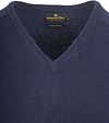 Steppin' Out Pullover V-Neck Lambswool Navy Product / Detail