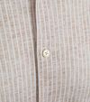Desoto Hemd Monochrome Streep Beige Product / Detail