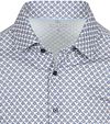Desoto Hemd Print Bloem Blauw Beige Product / Detail