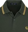 Fred Perry Polo M3600 Donkergroen Y22 Product / Detail