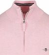 Gant Half Zip Trui Lichtroze Product / Detail