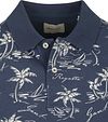 Gant Poloshirt Palm Print Dusty Navy Product / Detail