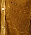 Scotch and Soda Solid Corduroy Overhemd Okergeel Product / Detail