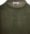 King Essentials The John Pullover Merino Army Groen Product / Detail