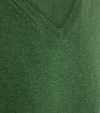 Steppin' Out Trui Cotton Cashmere V-hals Groen  Product / Detail