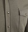 Profuomo Overshirt Western Jersey Olijfgroen Product / Detail