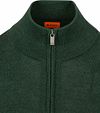 Suitable Merino Halvzip Tröja Mörkgrön Product / Detail