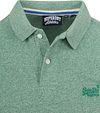 Superdry Piqué Poloshirt Melange Grün Product / Detail