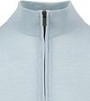 Suitable Merino Half Zip Pullover Hellblau Product / Detail