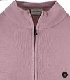 Jersey de punto Half Zip No Excess malva Product / Detail
