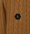 Jersey No Excess de punto en mezcla de lana marrón Product / Detail