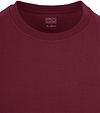 King Essentials The Shawn T-Shirt Burgundy Product / Detail