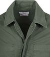 King Essentials The Benjamin Overshirt Olijfgroen Product / Detail
