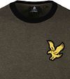 Lyle & Scott Sweater Logo Olive Green Product / Detail
