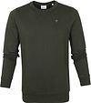 KnowledgeCotton Apparel Elm Trui Donkergroen 30518-1090 kopen | Suitable
