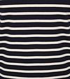 KnowledgeCotton Apparel Longsleeve T-shirt Strepen Donkerblauw Product / Detail
