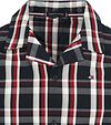 Komplet piżamy Tommy Hilfiger w kratę, granatowy Product / Detail