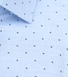 OLYMP Level 5 Overhemd Print Lichtblauw Product / Detail