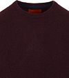 Passer Perfect - Bordeaux Rundhals-pullover aus Wolle Product / Detail
