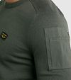 Maglione PME Legend Buckley verde oliva Model / Detail