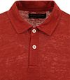 Marc O'Polo Poloshirt i linned Rød Product / Detail