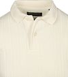 Marc O'Polo Stickad Polotröja Ribstruktur Off White Product / Detail