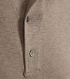 Profuomo Longsleeve Polo Luxury Basic Taupe Product / Detail