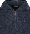 McGregor Half Zip Trui Merinowol Navy Product / Detail