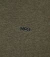 Jersey McGregor de cuello en V en verde oliva Product / Detail