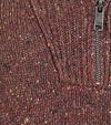 McGregor sweter z wełny merynosów z zamkiem do połowy w kolorze brązowym Product / Detail