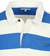 McGregor Rugbyshirt Stripe White Blue Product / Detail