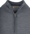 Profuomo Half Zip Pullover i merinould, Antracit Product / Detail