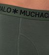 Muchachomalo Shorts 3er-Pack Solid Grün 582 Model / Detail