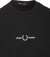 T-Shirt Fred Perry M4580 Negro Product / Detail