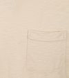 T-Shirt No Excess Slubs Ecru Product / Detail