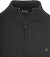 No Excess Half Zip Trui Zwart Product / Detail